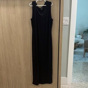 Rachel Zoe Black Sleeveless midi Dress